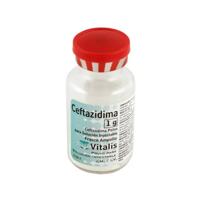 CEFTAZIDIMA 1000MG AMP I.V-I.M X 1 (VITALIS)